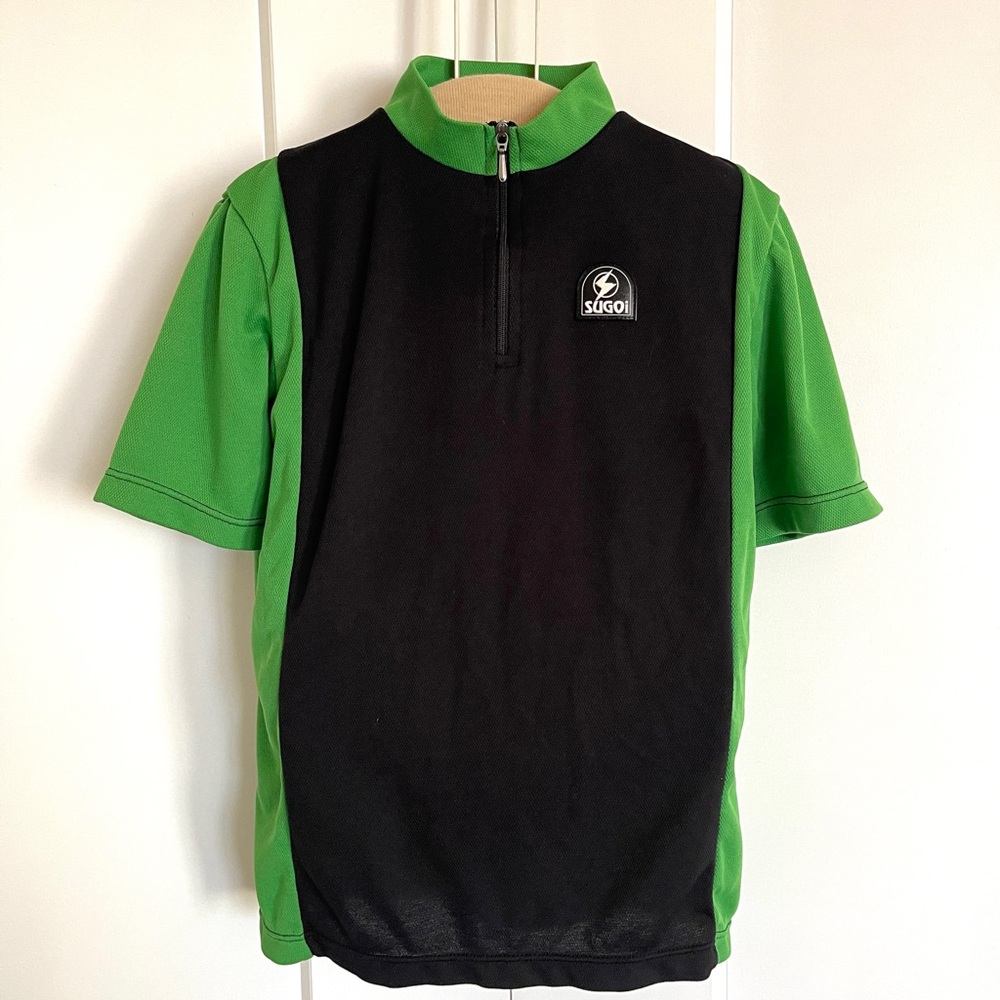 Ride in Style –Unisex  Vintage Sugoi Cycling Jersey (Junior Large)